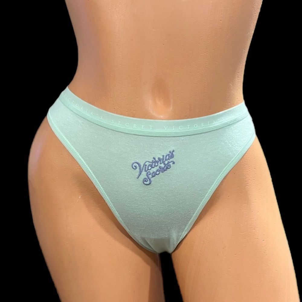 Victorias Secret Soft Cotton & Modal Thong panty lavender Medium